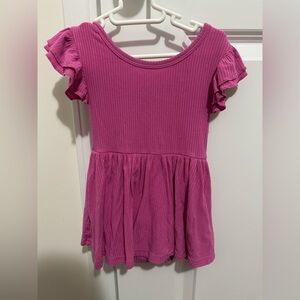 Little Sleepies Play Pink Toddler Dress